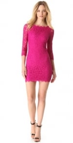 Zarita dress by DVF worn by Lea Michele at Shopbop