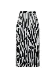 Zebra Knitted Midi Skirt by Proenza Schouler at Rent The Runway