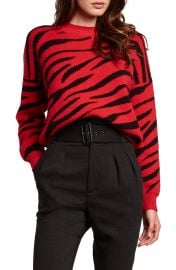 Zebra Pattern Sweater at Nordstrom