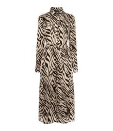 Zebra Print Shirt Dress at Karen Millen