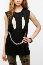 Zed Zip Muscle tee by UNIF at Urban Outfitters