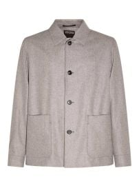 Zegna Natural wool blazer at TheBS