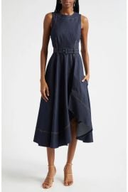 Zelda High-Low Sleeveless Denim Dress at Nordstrom