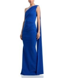 Zenab One Shoulder Sash Gown at Bloomingdales