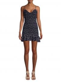 Zephra Smocked Mini Dress at Saks Off 5th