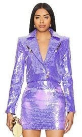 Zhivago Heated Activated That Old Houdini Magic Jacket In Purple Pink at Revolve