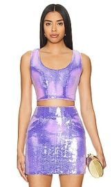 Zhivago Heated Activated That Old Houdini Magic Top In Purple Pink at Revolve