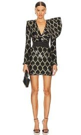 Zhivago Mean Streets Mini Dress In Black at Revolve