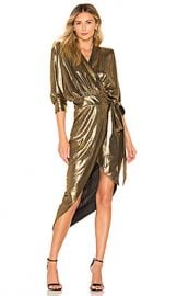 Zhivago Picture This Dress in Gold from Revolve com at Revolve