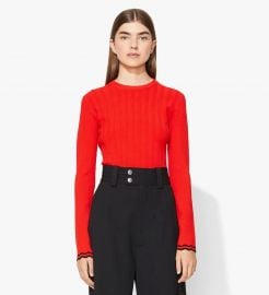 Zig Zag Knit Top at Proenza Schouler