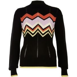 Zig Zag Sweater at River Island