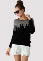 Zig Zag sweater like Carries at Chicwish