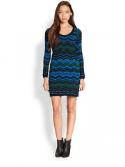 Zig zag dress by M Missoni at Saks Fifth Avenue