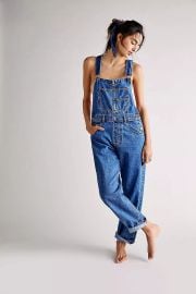 Ziggy Denim Overalls at Free People