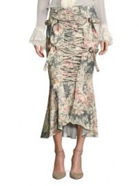 Zimmermann - Cavalier Strapped Floral Skirt at Saks Fifth Avenue