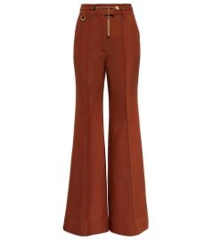 Zimmermann - Tempo high-rise wool-blend pants at Mytheresa