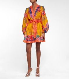 Zimmermann - The Lovestruck paisley linen wrap dress at Mytheresa