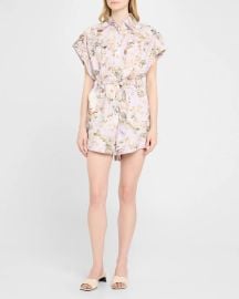 Zimmermann Acacia Pocket Playsuit at Neiman Marcus