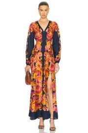 Zimmermann Acadian Long Sleeve Maxi Dress at FWRD