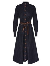 Zimmermann Acaia Denim Shirt Dress at Zimmermann