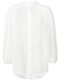 Zimmermann Band Collar Shirt - Farfetch at Farfetch