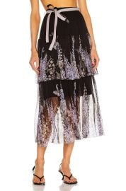 Zimmermann Botanica Tiered Skirt at Forward