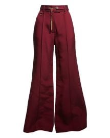 Zimmermann Concert Structured Wool-Blend Pants at Neiman Marcus