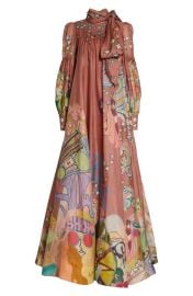 Zimmermann Concert Tie Neck Gown at Nordstrom