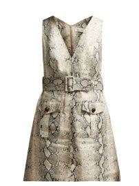 Zimmermann Corsage Python Dress at Matches