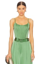 Zimmermann Corset Top In Matcha at Revolve