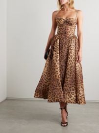 Zimmermann Crush Belted Midi Dress at Net a Porter