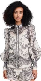 Zimmermann Crush Body Shirt Ivory Locket 3 at Shopbop