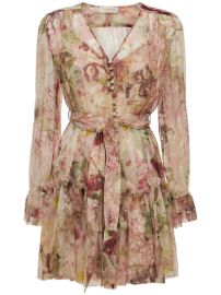 Zimmermann Dancer Floral Minidress at Luisaviaroma