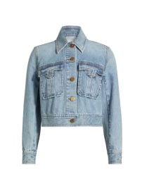 Zimmermann Denim Crop Jacket | Saks Fifth Avenue at Saks Fifth Avenue