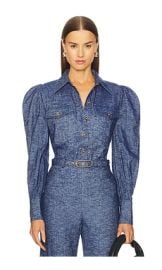 Zimmermann Eden Chambray Tunic In Chambray at Revolve