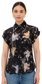 Zimmermann Eden Fitted Blouse Iris Sherbet 1 at Shopbop