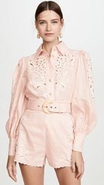 Zimmermann Freja Embroidered Top at Shopbop