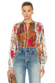 Zimmermann Ginger Relaxed Blouse at Forward