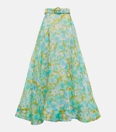 Zimmermann High Tide floral print maxi skirt at Mytheresa