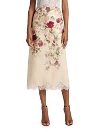 Zimmermann Hypnotic Linen Pencil Skirt at Saks Fifth Avenue