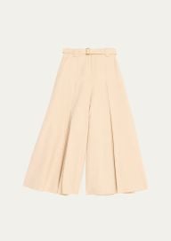 Zimmermann Hypnotic Wool Culotte Pants at Bergdorf Goodman