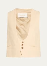 Zimmermann Hypnotic Wool Vest at Bergdorf Goodman