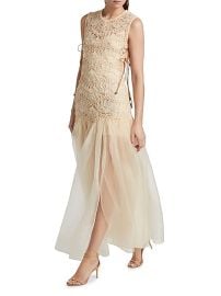 Zimmermann Illuminate Macram Maxi Dress at Saks Fifth Avenue
