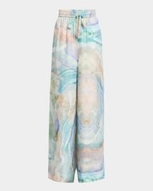 Zimmermann Illuminate Track Pants at Neiman Marcus
