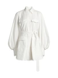 Zimmermann Illuminate Utility Mini Dress at Saks Fifth Avenue