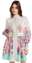 Zimmermann Jude Buttoned Mini Dress at Shopbop