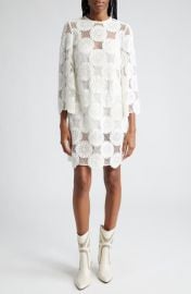 Zimmermann Junie Cotton Lace Tunic Dress at Nordstrom