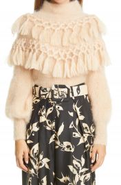 Zimmermann Ladybeetle Tassel Mohair  amp  Silk Sweater   Nordstrom at Nordstrom