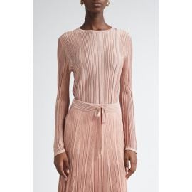 Zimmermann Lucky Metallic Rib Sweater at Nordstrom