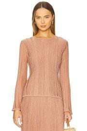 Zimmermann Lucky Metallic Ribbed Top at Revolve